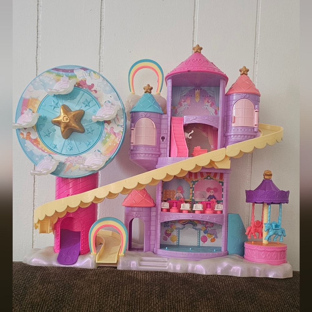 Polly Pocket Rainbow Funland Doll Playset